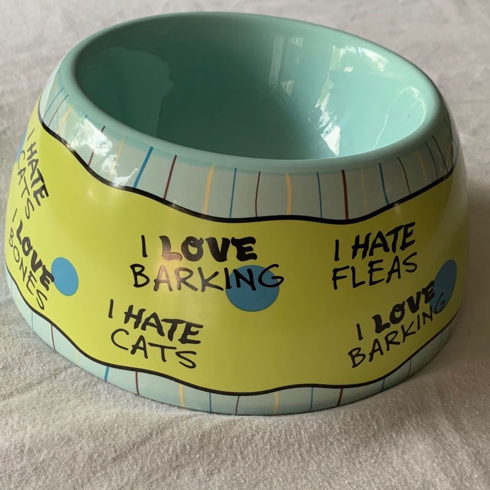 Ganz Ceramic Dog Bowl